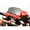 DBK Special Parts (Ducabike) Billet Handlebar Clamp for the Ducati Hypermotard 950 / SP DBK Special Parts (Ducabike) Billet Handlebar Clamp for the Ducati Hypermotard 950 / SP